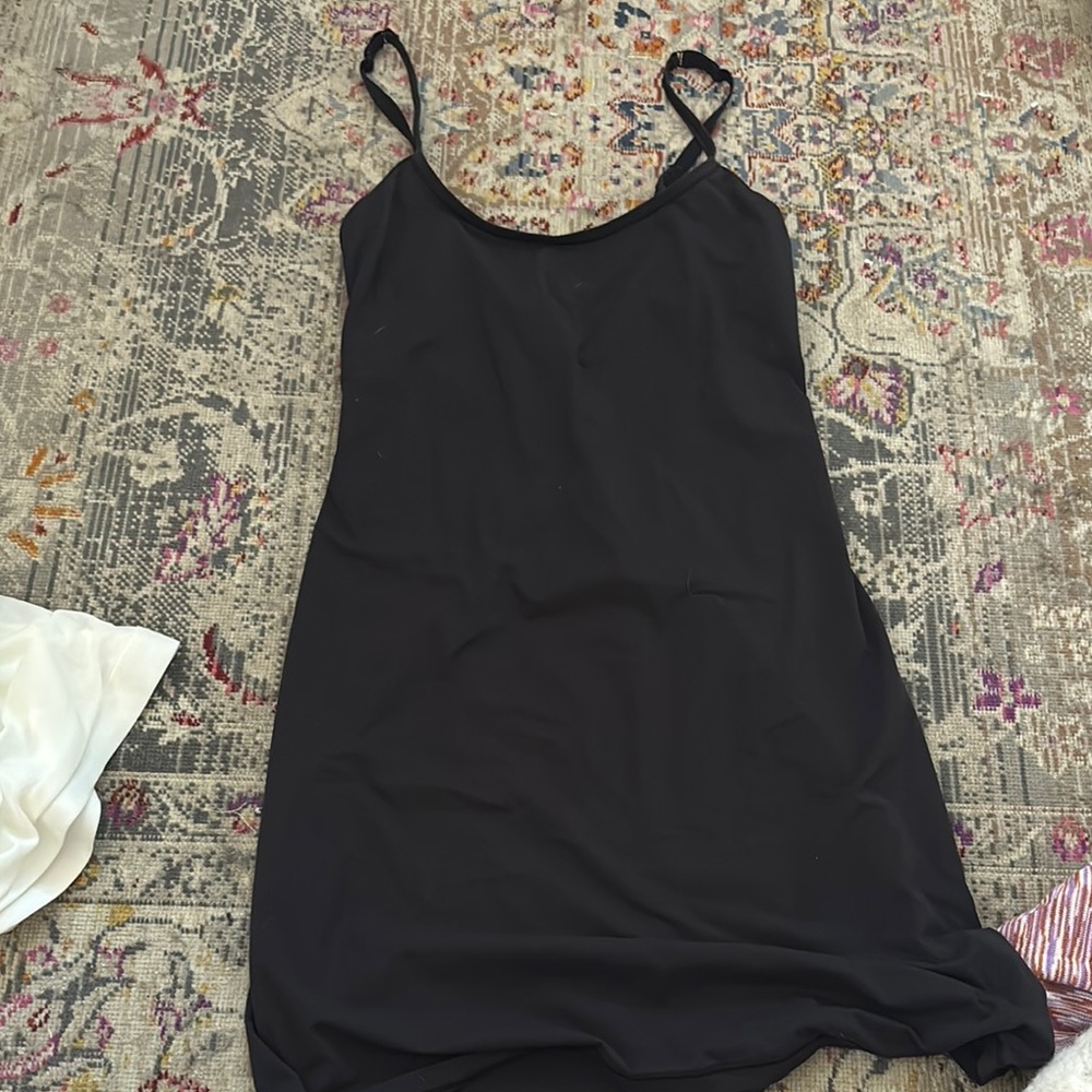 Black SKIMS dress